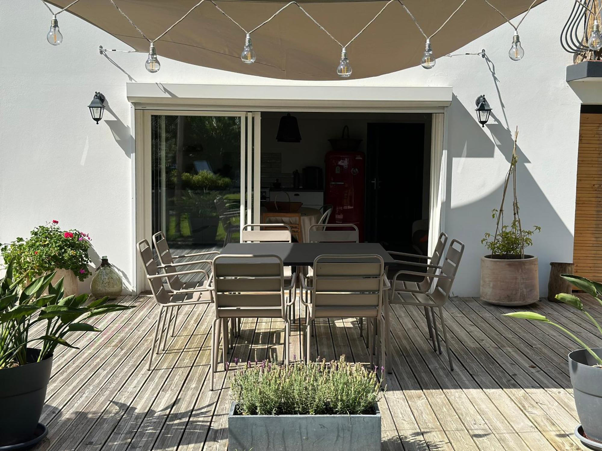 L'Annexe Landaise Bed & Breakfast Saint-Martin-de-Seignanx Exterior foto